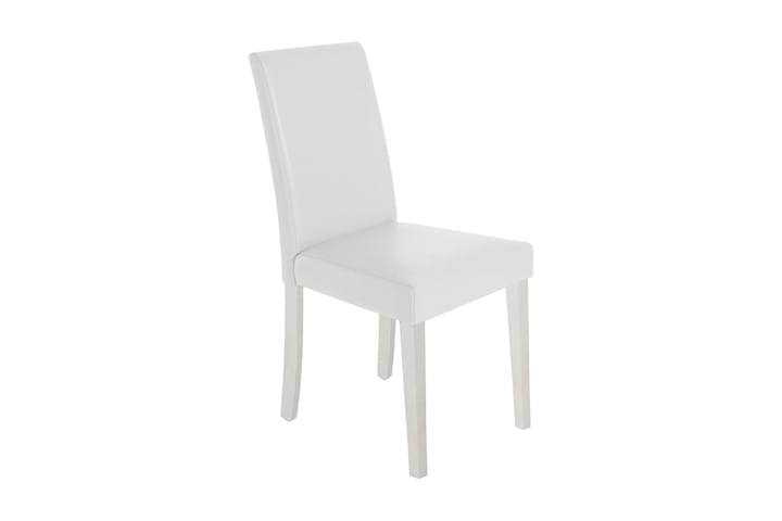 Ruokatuoli Bahra Keinonahka 2-pak - Valkoinen - Ruokapöydän tuolit