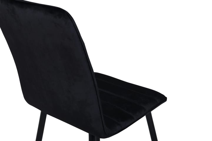Ruokatuoli Donmon - Sametti/Musta - Ruokapöydän tuolit