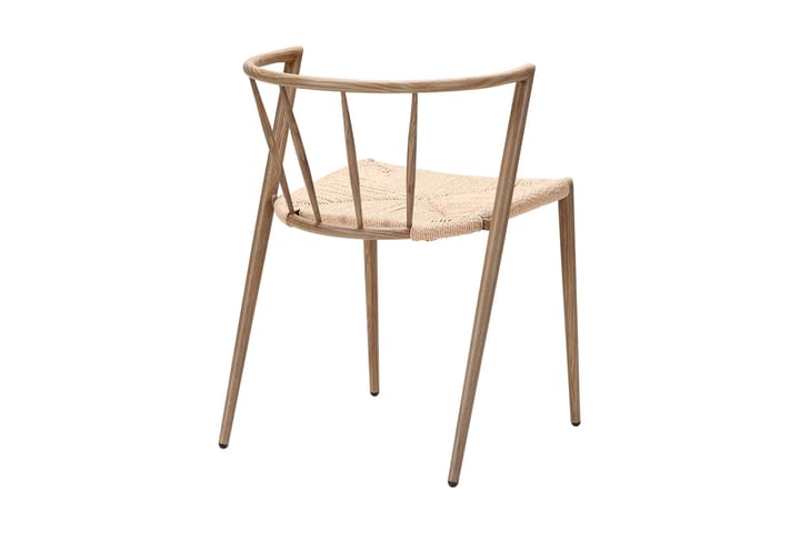 Ruokatuoli Radella - Ruskea - Ruokapöydän tuolit - Meikkituoli - Käsinojallinen tuoli