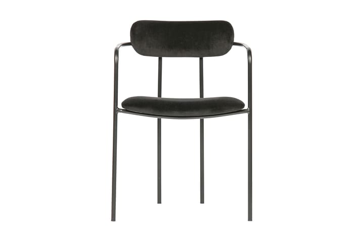 Ruokatuoli Rivana - Musta - Ruokapöydän tuolit - Meikkituoli - Käsinojallinen tuoli
