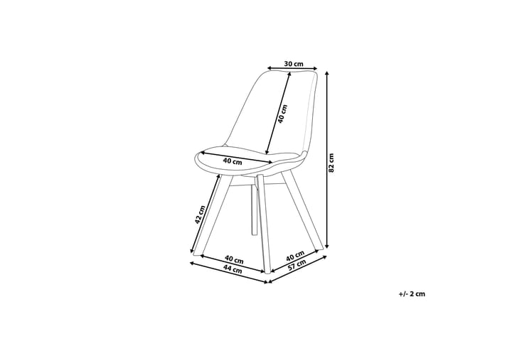 Tuoli Dakota II 2:n setti - Ruokapöydän tuolit