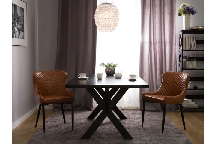 Tuoli Solano 2:n setti - Ruskea - Ruokapöydän tuolit