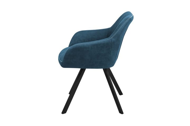 Tuoli Monee 2:n setti - Sininen - Ruokapöydän tuolit - Meikkituoli - Käsinojallinen tuoli