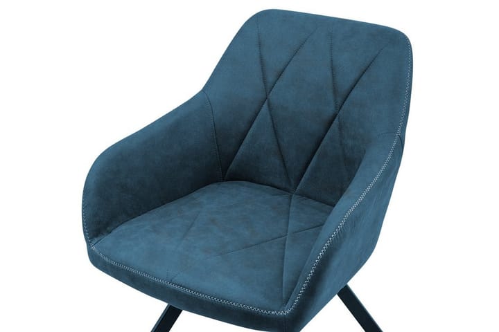 Tuoli Monee 2:n setti - Sininen - Ruokapöydän tuolit - Meikkituoli - Käsinojallinen tuoli