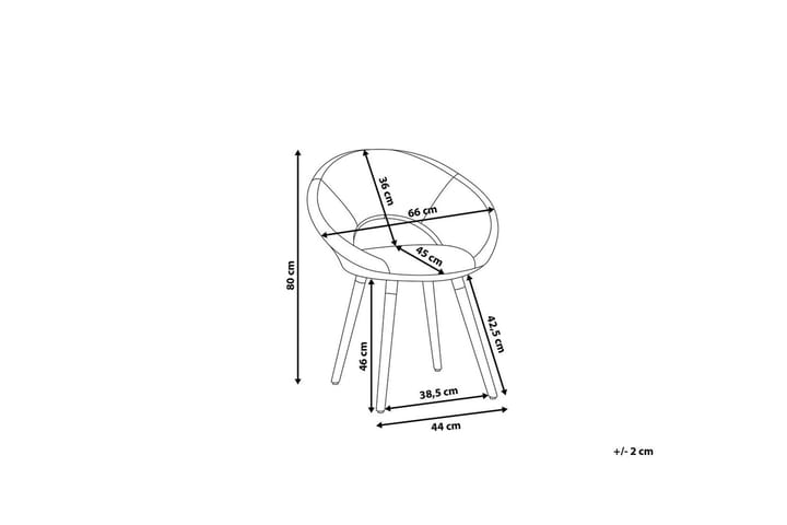 Tuoli Roslyn 2:n setti - Ruokapöydän tuolit - Meikkituoli - Käsinojallinen tuoli