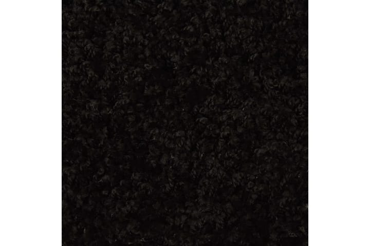 Porrasmatot 15 kpl 65x25 cm musta - Musta - Porrasmatto