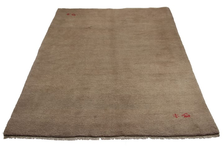 Käsinsolmittu Gabbeh Shiraz Villa Beige 173x238cm - Beige - Persialainen matto - Itämainen matto - Käsintehdyt matot