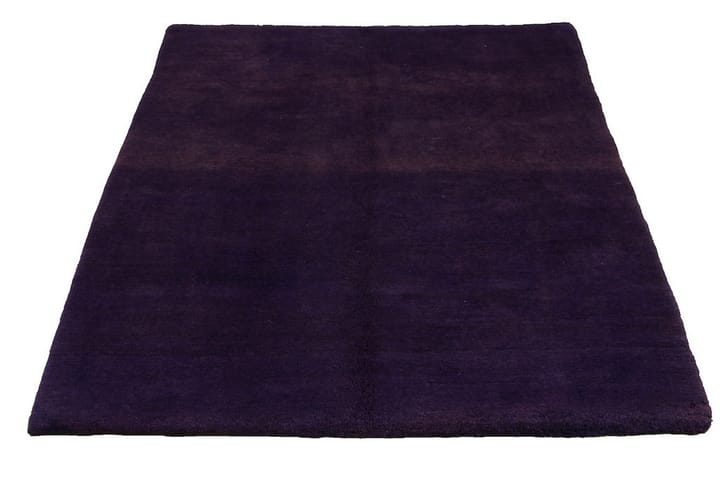 Käsinsolmittu Gabbeh Shiraz Villa Liila 155x192cm - Lila - Persialainen matto - Itämainen matto - Käsintehdyt matot