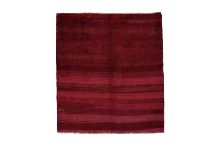 Käsinsolmittu Gabbeh Shiraz Villa Punainen 178x200cm - Punainen - Persialainen matto - Itämainen matto - Käsintehdyt matot