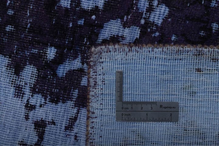 Käsinsolmittu Persialainen Matto 73x383 cm Vintage - Sininen / Tummansininen - Persialainen matto - Itämainen matto