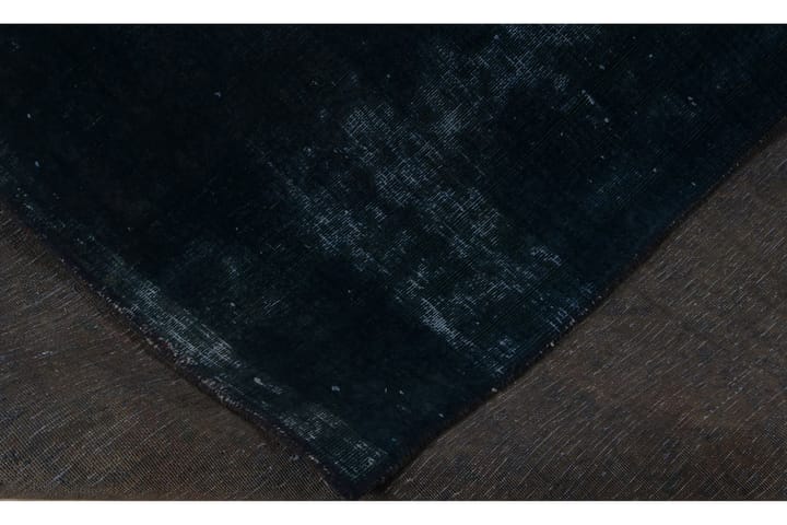 Käsinsolmittu Persialainen Villamatto 262x335 cm Vintage - Sininen / Musta - Persialainen matto - Itämainen matto