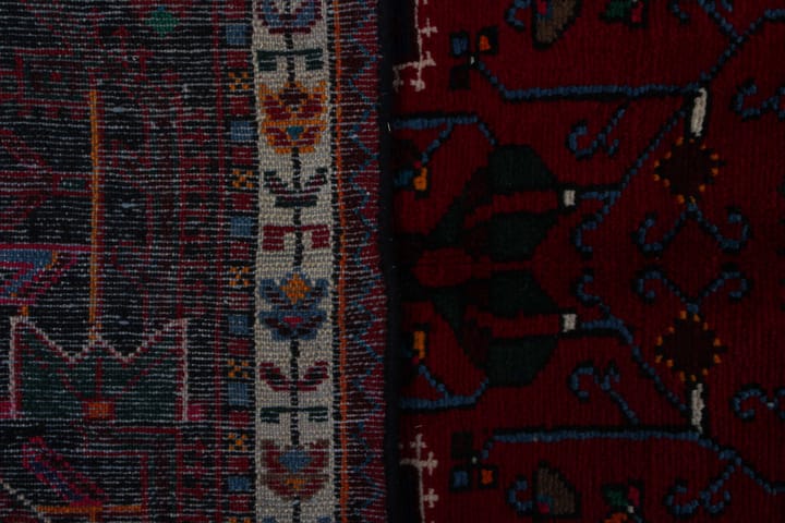 Käsinsolmittu persialainen matto 169x313 cm - Punainen/Tummansininen - Persialainen matto - Itämainen matto