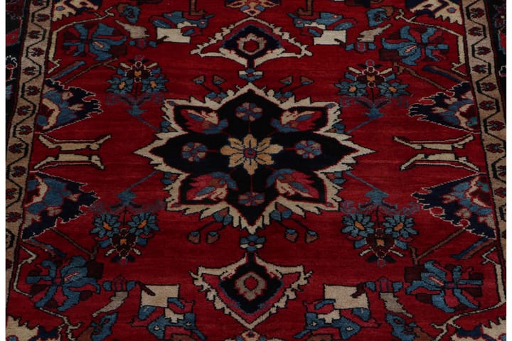 Käsinsolmittu Persialainen matto 160x313 cm Kelim - Punainen/Tummansininen - Persialainen matto - Itämainen matto