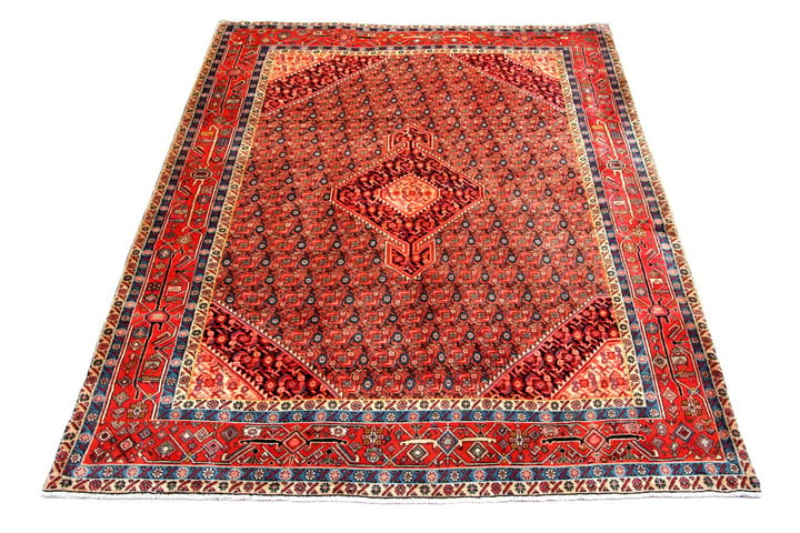 Käsinsolmittu persialainen matto 204x289 cm - Kupari/Punainen - Persialainen matto - Itämainen matto