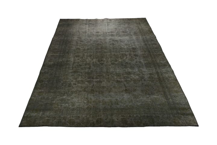 Käsinsolmittu Persialainen Villamatto 280x398 cm Vintage - Vihreä - Persialainen matto - Itämainen matto