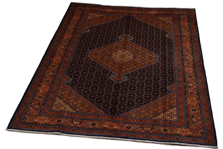 Käsinsolmittu Persialainen Matto 195x295 cm Kelim - Punainen/Tummansininen - Persialainen matto - Itämainen matto