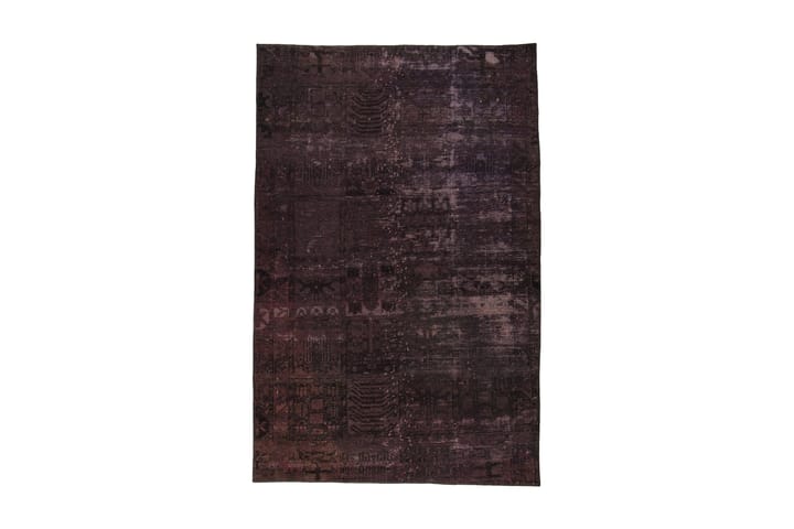 Käsinsolmittu Persialainen matto 141x220 cm Vintage - Tummanpunainen / vaaleanpunainen - Persialainen matto - It�ämainen matto