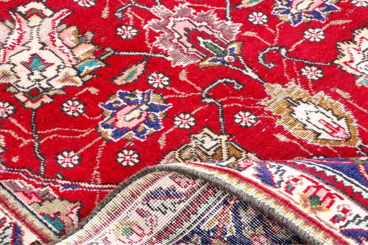 Käsinsolmittu Persialainen Matto Tilkku 243x294 cm Kelim - Punainen/Tummansininen - Persialainen matto - Itämainen matto