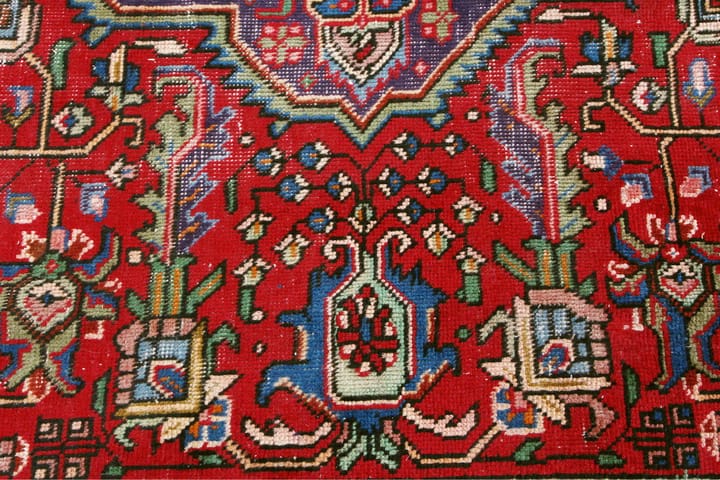Käsinsolmittu Persialainen matto 295x368 cm Kelim - Punainen/Tummansininen - Persialainen matto - Itämainen matto