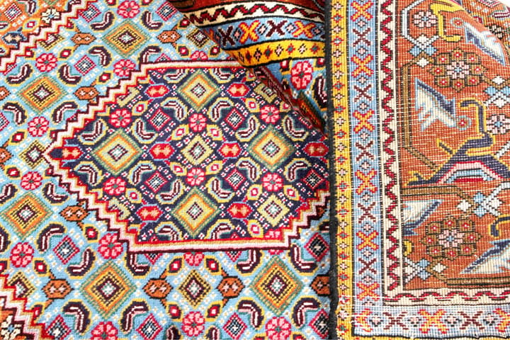 Käsinsolmittu persialainen matto 197x288 cm - Kupari / Ruskea - Persialainen matto - Itämainen matto