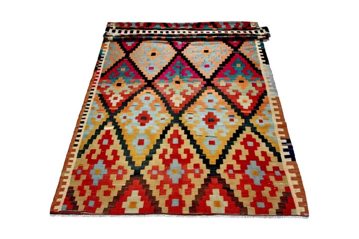 Käsinsolmittu Persialainen matto 191x478 cm Kelim - Kelim-matto