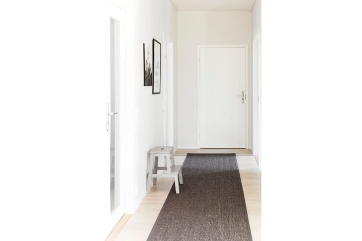 Matto Barrakuda Pyöreä 133 cm Antrasiitti - VM Carpet - Juuttimatto & Hamppumatto - Sisalmatto