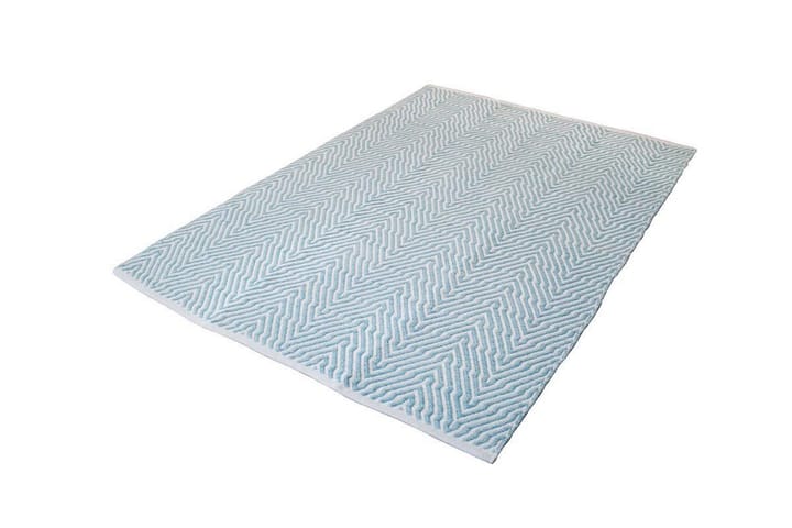 Matto Tureten Mor 160x230 cm Turkoosi - D-Sign - Wilton-matto - Kuviollinen matto & värikäs matto