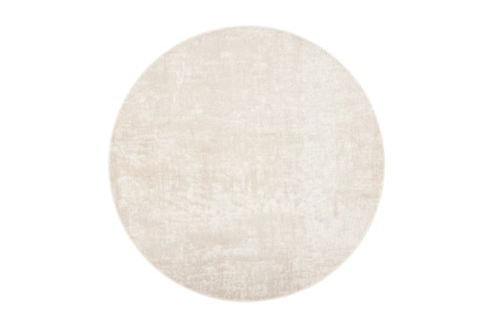 Matto Basaltti 160 cm  Valkoinen - VM Carpet - Pyöreät matot - Nukkamatto