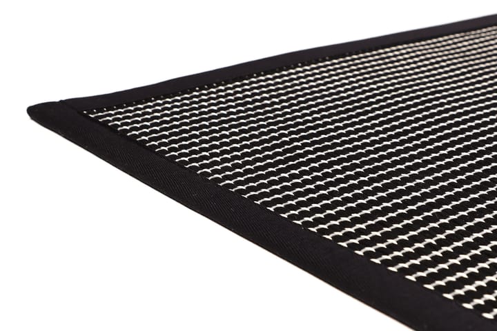 Matto Lyyra2 80x250 cm Musta - VM Carpet - Käytävämatto - Pyöreät matot
