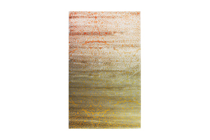 Matto Diamond Beige/Oranssi 160x230 - Pierre Cardin - Wilton-matto - Kuviollinen matto & värikäs matto