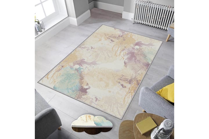Matto Homefesto 7 100x200 cm - Monivärinen - Wilton-matto - Kuviollinen matto & värikäs matto