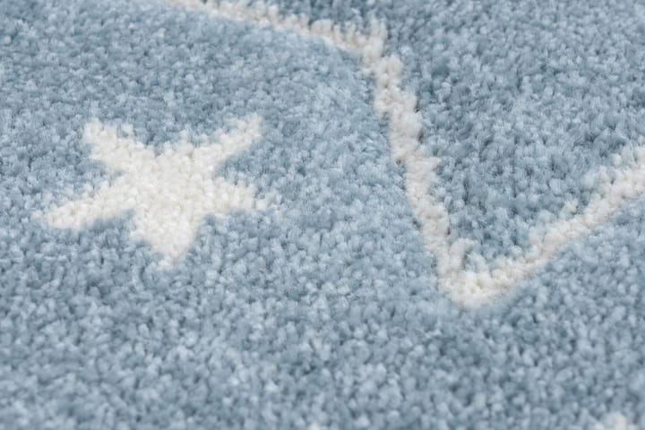 Matto Rencou Tamworth 120x170 cm Sininen - D-Sign - Wilton-matto - Kuviollinen matto & värikäs matto