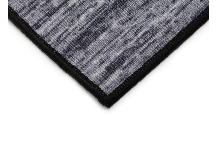 Matto Struktur 80x150 cm Musta - Musta - Wilton-matto - Pienet matot - Kuviollinen matto & värikäs matto