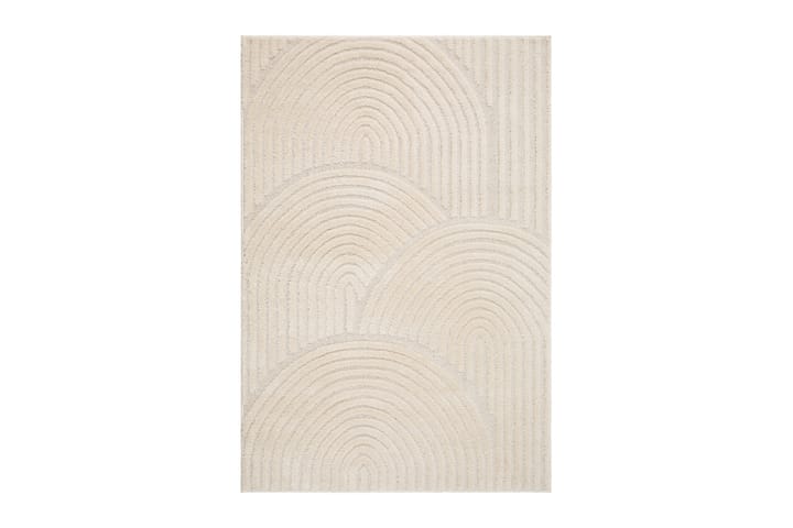 Wiltonmatto Doriane Zen 280x380 cm Valkoinen - Valkoinen - Wilton-matto - Kuviollinen matto & värikäs matto