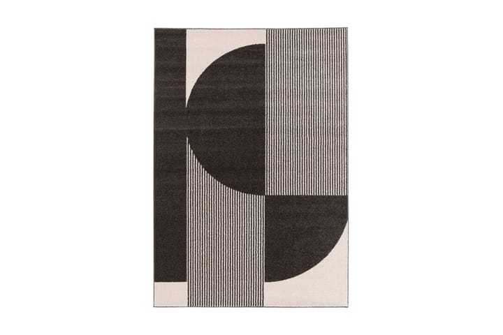 Wiltonmatto Florence Cord 160x230 cm Musta - Musta - Wilton-matto - Kuviollinen matto & värikäs matto