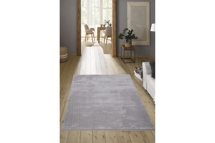 Wiltonmatto Neelu 60x100 cm Suorakaide - Vaaleanharmaa - Wilton-matto - Kuviollinen matto & värikäs matto