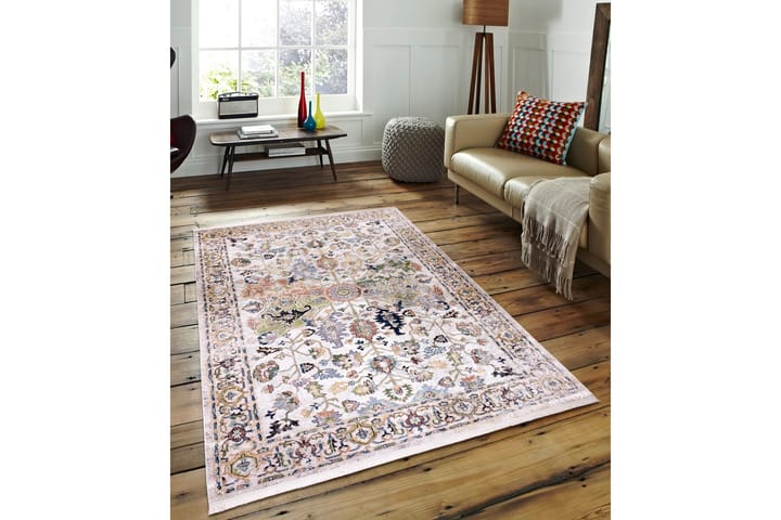 Wiltonmatto Niranjan 160x230 cm Suorakaide - Monivärinen - Wilton-matto - Kuviollinen matto & värikäs matto