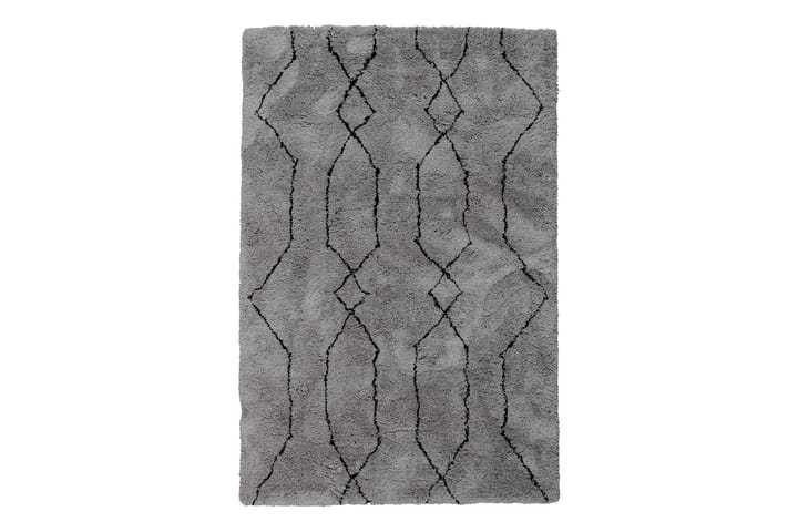 Wiltonmatto Soutala 200x300 cm - Harmaa/Musta - Wilton-matto - Kuviollinen matto & värikäs matto