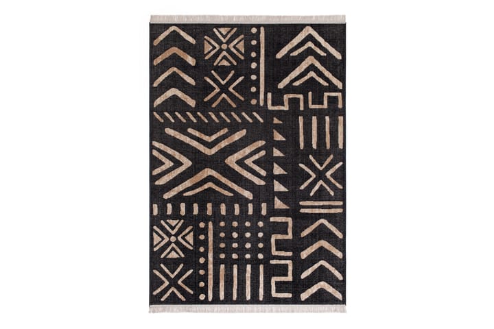 Wiltonmatto Tulum Inka 200x290 cm Grafiitti - Grafiitti - Wilton-matto - Kuviollinen matto & värikäs matto