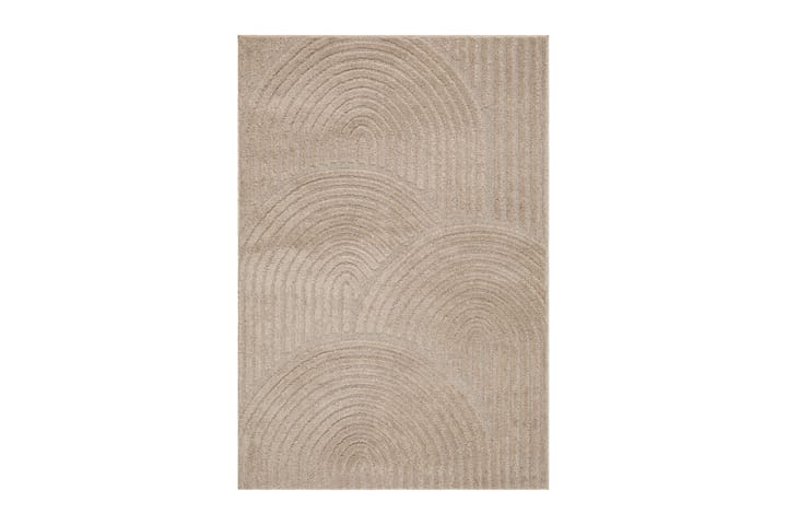 Wiltonmatto Doriane Zen 160x230 cm Pellava - Pellavanbeige - Kuviollinen matto & värikäs matto - Wilton-matto