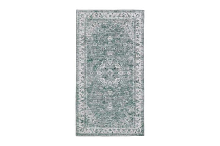 Matto Cleo Tabriz 80x150 cm Vihreä - Vihreä - Wilton-matto - Pienet matot - Kuviollinen matto & värikäs matto
