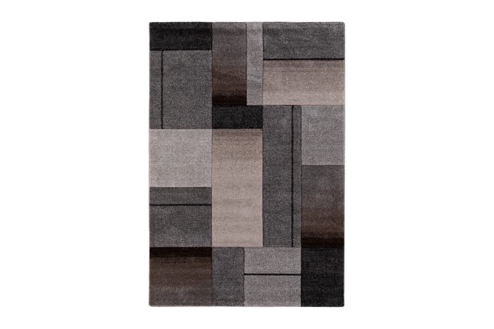 Matto London Trend 160x230 cm Harmaa/Pellava - Harmaa/Pellavanväri - Wilton-matto - Pienet matot - Kuviollinen matto & värikäs matto