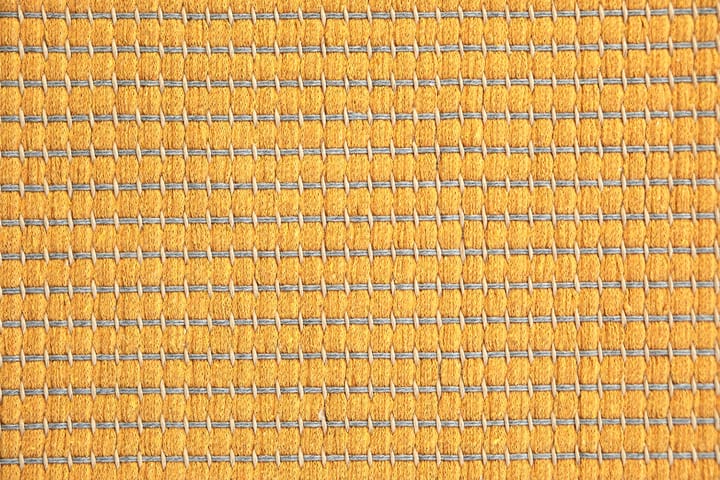 Matto Lyyra 80x200 cm Keltainen - VM Carpet - Pyöreät matot - Liukuestematot - Lattiasuoja