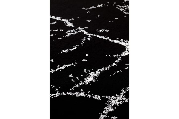 Matto Ink Marble 200x290 cm Marmori/Musta - Musta - Pyöreät matot - Wilton-matto - Kuviollinen matto & värikäs matto - Iso matto