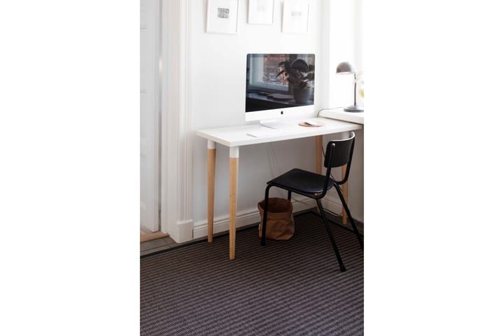 Matto Kelo Pyöreä 200 cm Ruskea/Musta - VM Carpet - Tasokudotut matot