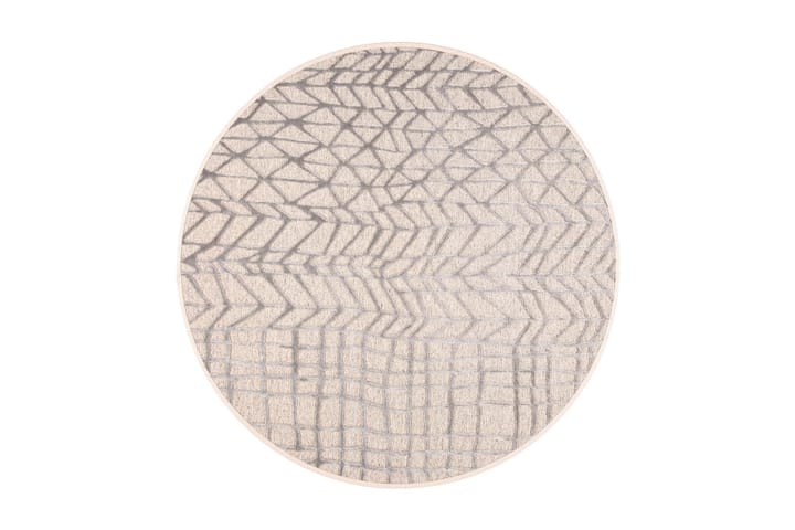 Matto Lastu 133 cm Hopea - VM Carpet - Pyöreät matot - Tasokudotut matot