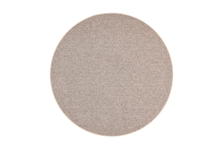 Matto Tweed 200 cm Vaalea beige - VM Carpet - Pyöreät matot - Tasokudotut matot