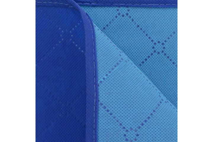 Piknikviltti Sininen ja vaaleansininen 100x150 cm - Monivärinen - Torkkupeitto & viltti