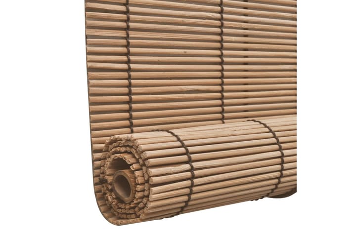 Bambu rullaverhot 2kpl 150 x 220 cm ruskea - Verhot
 - Rullaverho