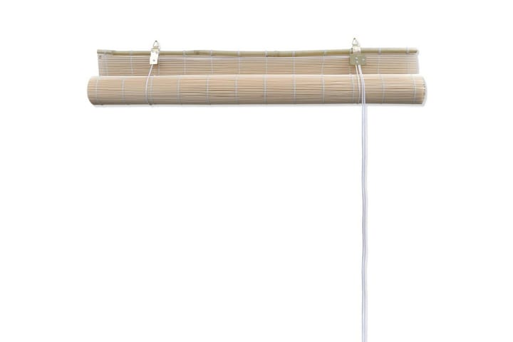 Bamburullaverhot 2 kpl 120x160 cm - Beige - Verhot
 - Rullaverho